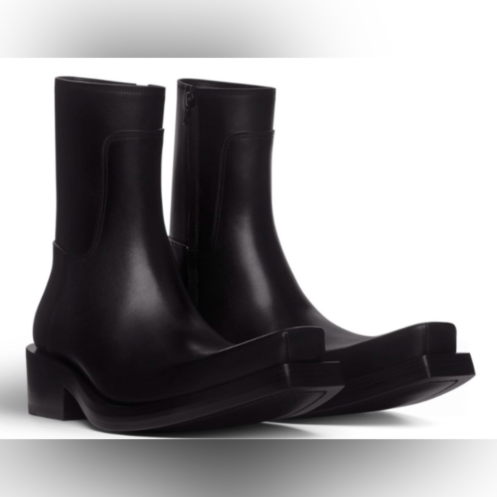 BALENCIAGA Santiago Square Toe Boot (Men) size 46/13